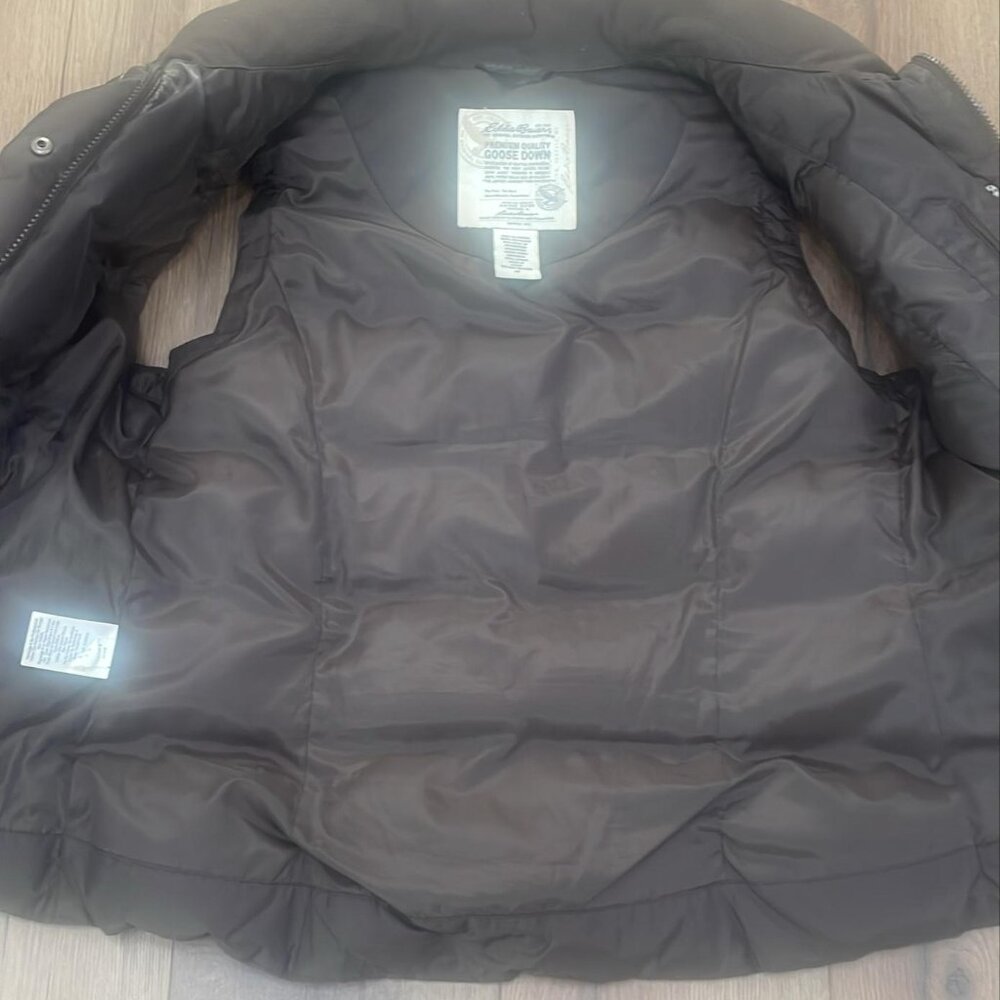 EDDIE BAUER Premium Goose Down Puffer Vest Men Size Medium - Picture 4 of 6